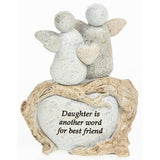 Pebble Art Angel Figurine - Daughter