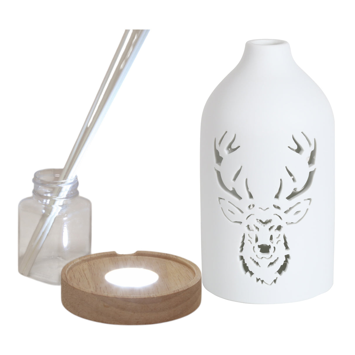 Aroma LED Ceramic Reed Diffuser - Various Designs