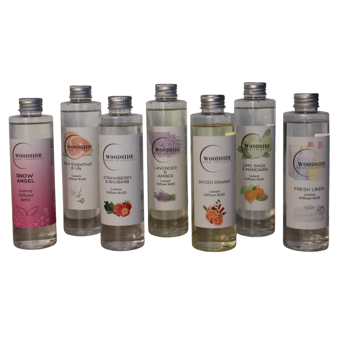 Woodside Home Fragrance Luxury Reed Diffuser Refills - Various Fragrances