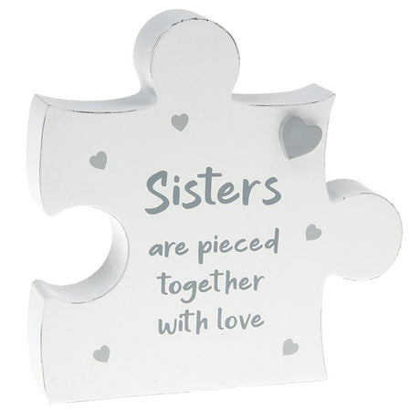 Jigsaw Sentiment Plaque - Sister