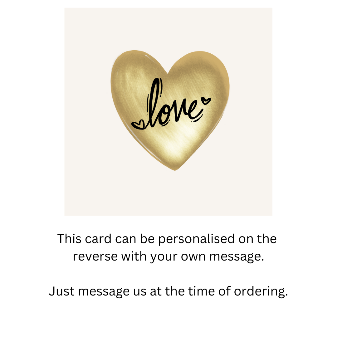 Love White & Gold Wedding Anniversary Fragrance Gift Box Treat Box	