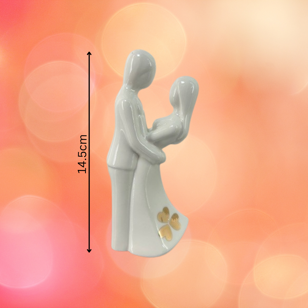 Love White & Gold Wedding Anniversary Fragrance Gift Box Treat Box	