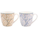 William Morris 2 Breakfast Mugs Gift Set - Willow Bough