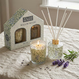 William Morris Candle & Reed Diffuser Gift Set - Willow Bough
