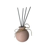 Pale Pink Pastel Round Reed Diffuser Vase