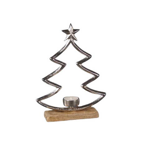 Satchville Metal Tree Tealight Holder 25.5cm