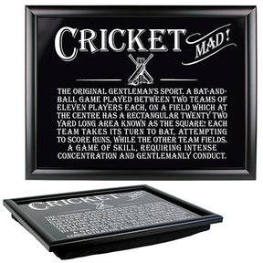 Ultimate Man Gift Lap Tray - Cricket