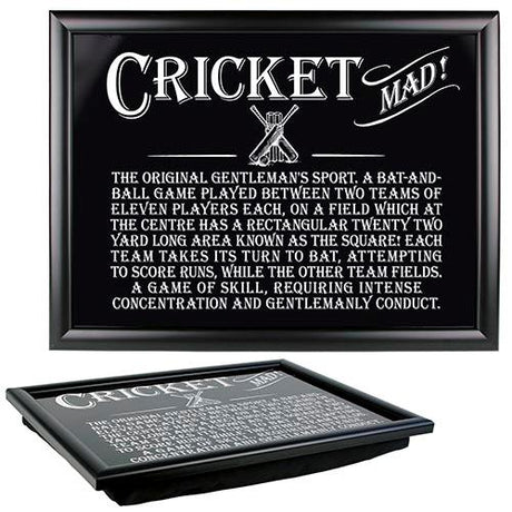 Ultimate Man Gift Lap Tray - Cricket