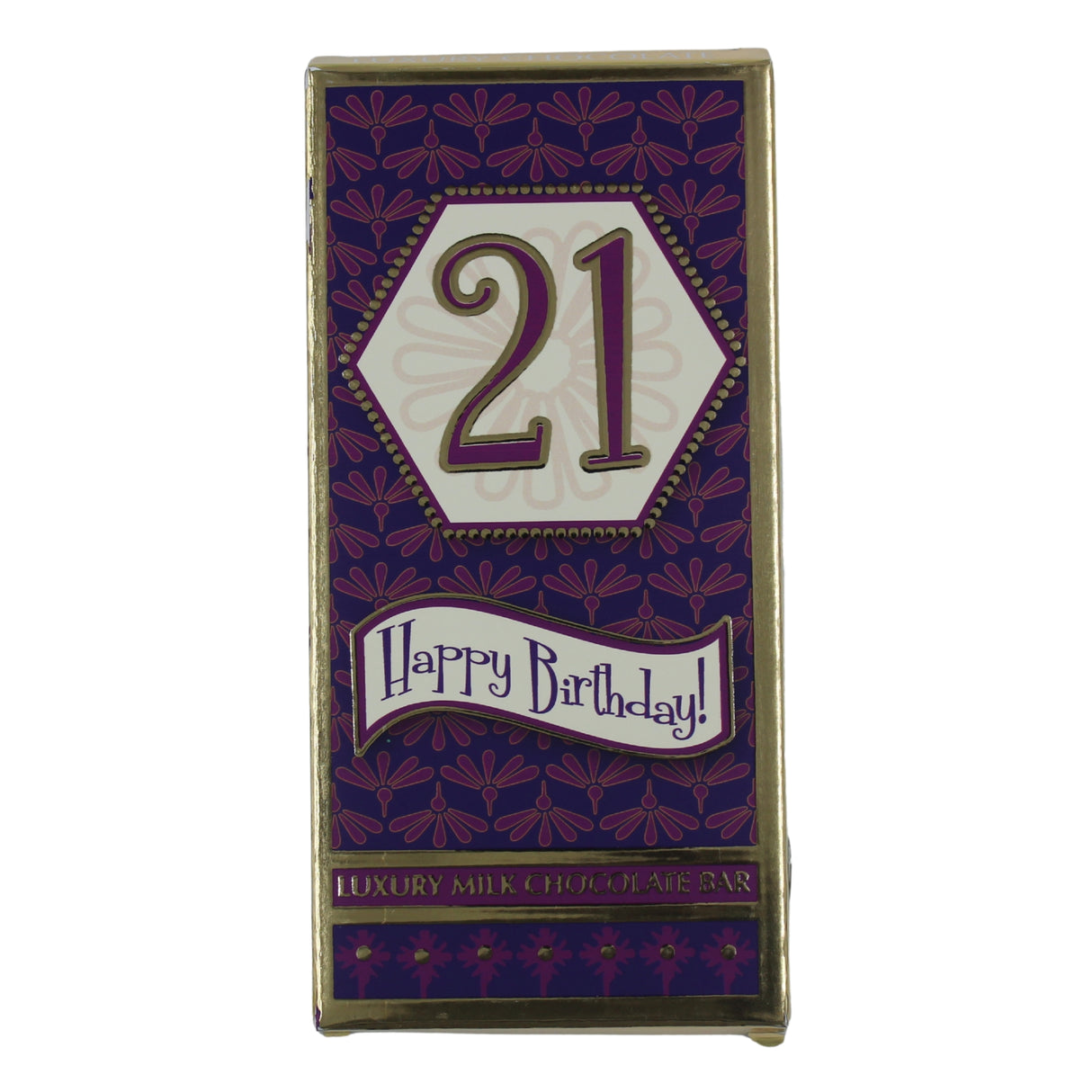 Luxury Milk Chocolate Greetings Bar - 21
