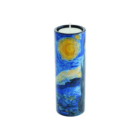 Silhouette D’Art Van Gogh Starry Night Tea Light Holder