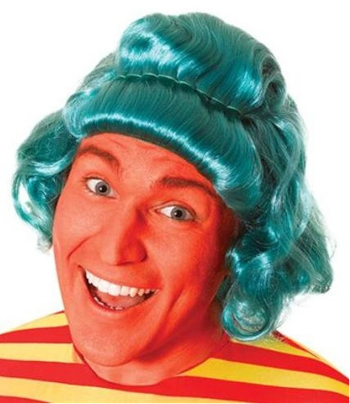 Umpa Lumpa Style Fancy Dress Wig (Green)