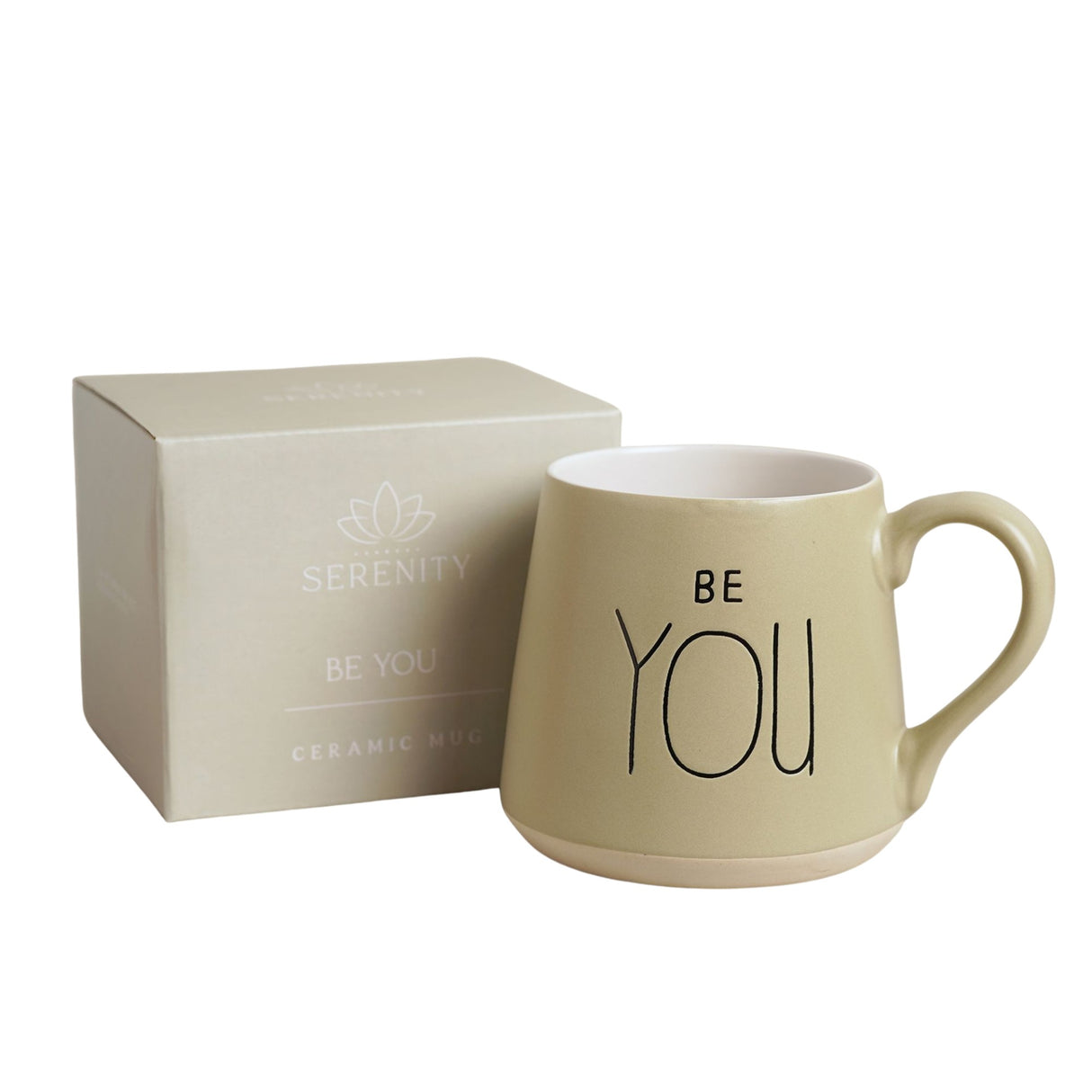 Serenity ceramic mug - be you