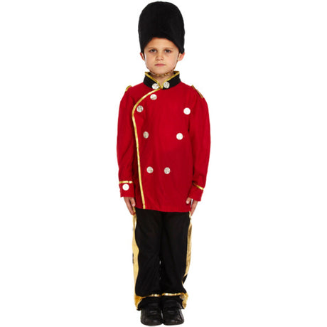 Childs Busby Guard Fancy Dress Costume Age 7-9 Years