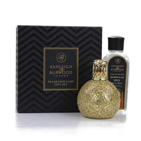 Ashleigh & Burwood Fragrance Lamp Gift Set - A Little Treasure & Moroccan Spice
