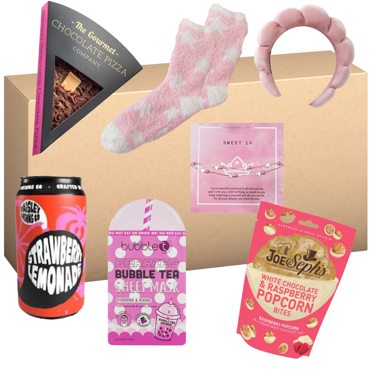  Sweet 16 Pamper Hamper Treat Gift Box