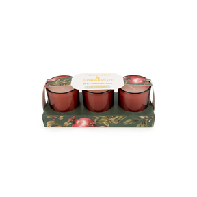 Candlelight Set of 3 Votive Candles Autumn Winter Collection