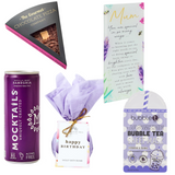 Mum - Women's Girl's Purple Birthday Gift Treat Box