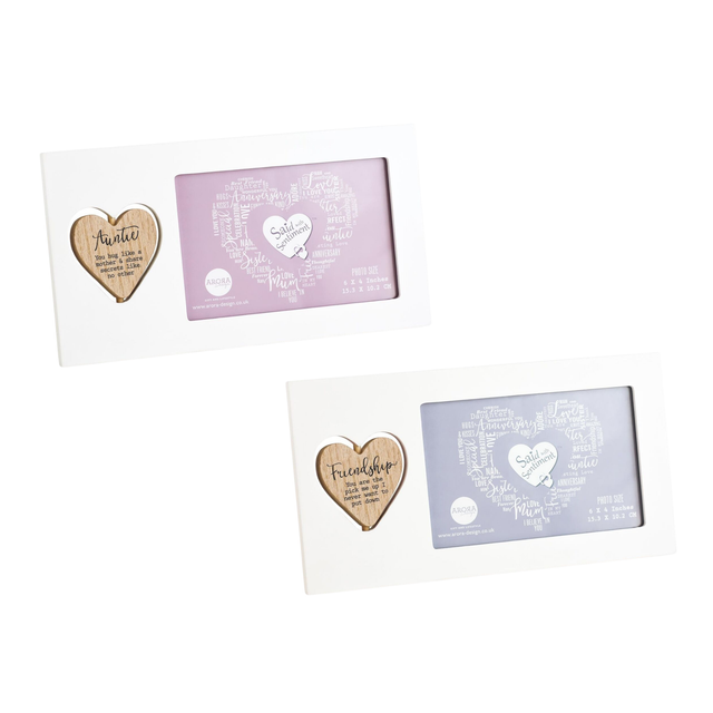Said with Sentiment Photo Frame 6x4" - Various Designs