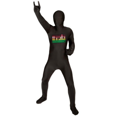 Childs Raver Official Morphsuit Age 10-12 Years Fancy Dress