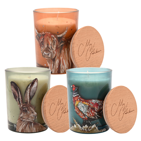 Meg Hawkins Candle - Various Designs