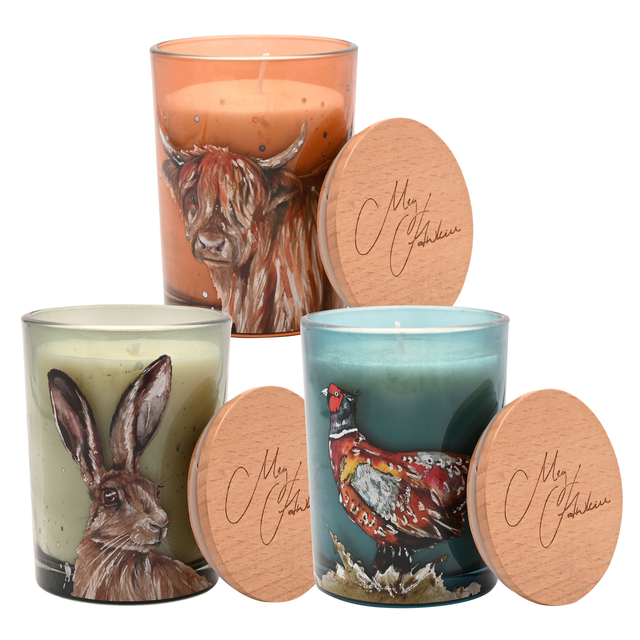 Meg Hawkins Candle - Various Designs