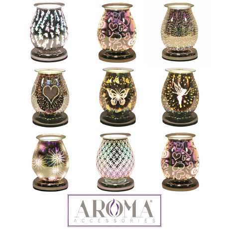3D Electric Wax Melt Burner Touch - 3D Various Designs