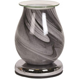 Aroma Electric Wax Melt Burner Touch Oval Swirl Design - Various Colours