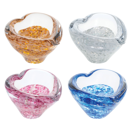 Caithness Mini Heart Bowl Paperweight - Various