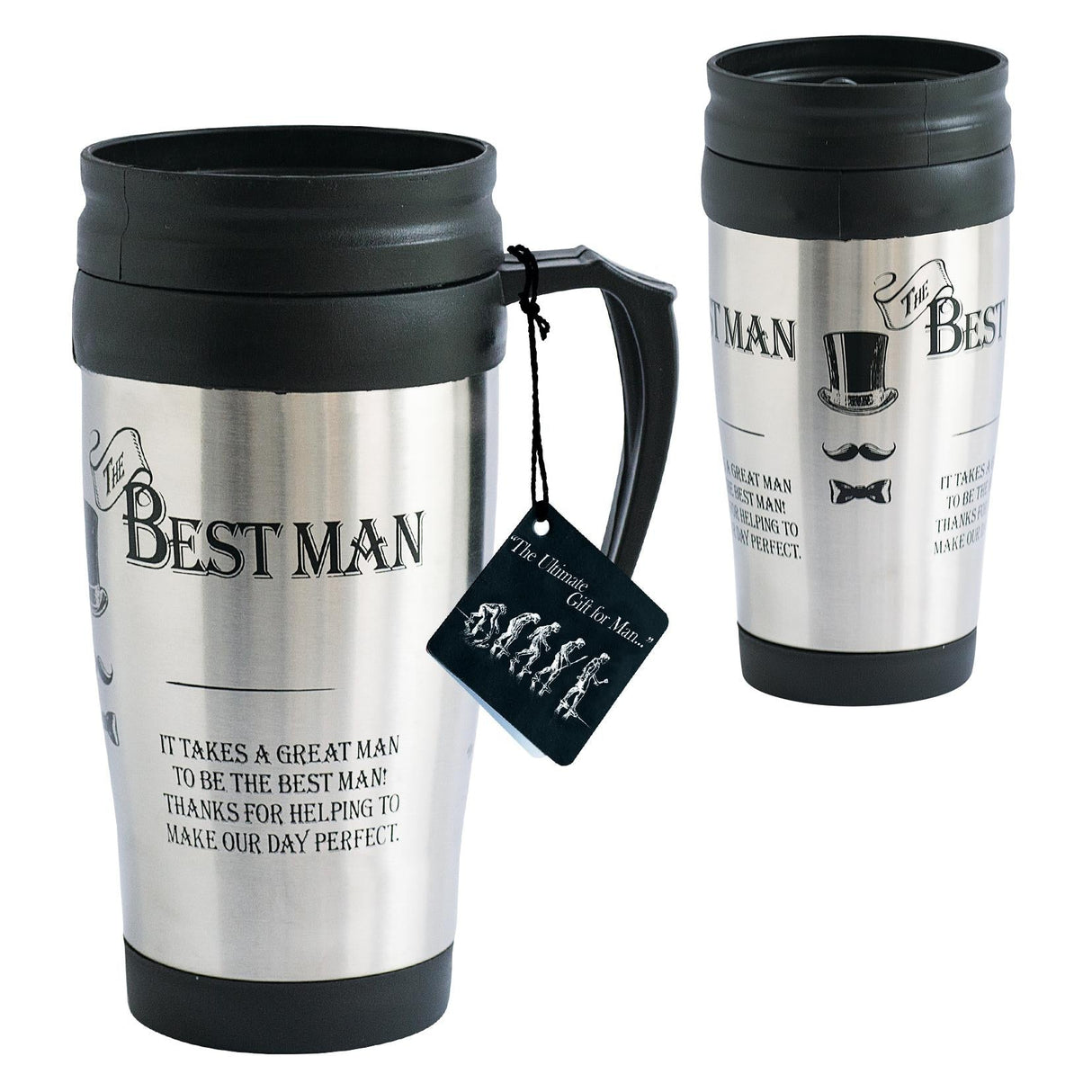 Ultimate Man Gift Travel Mug - Best Man