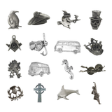 English Pewter Tie Pin or Lapel Badge - Various Designs