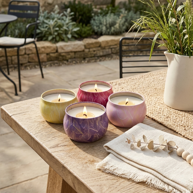Insect Repellent Scented Candle - Various Fragrances