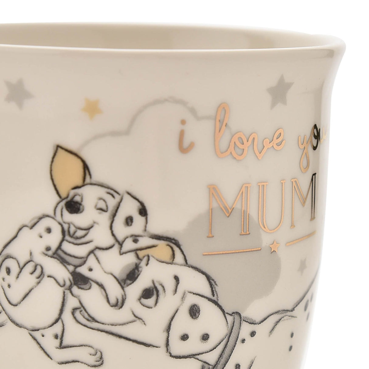 Disney Magical Beginnings Dalmatians Mug - I Love You Mum 