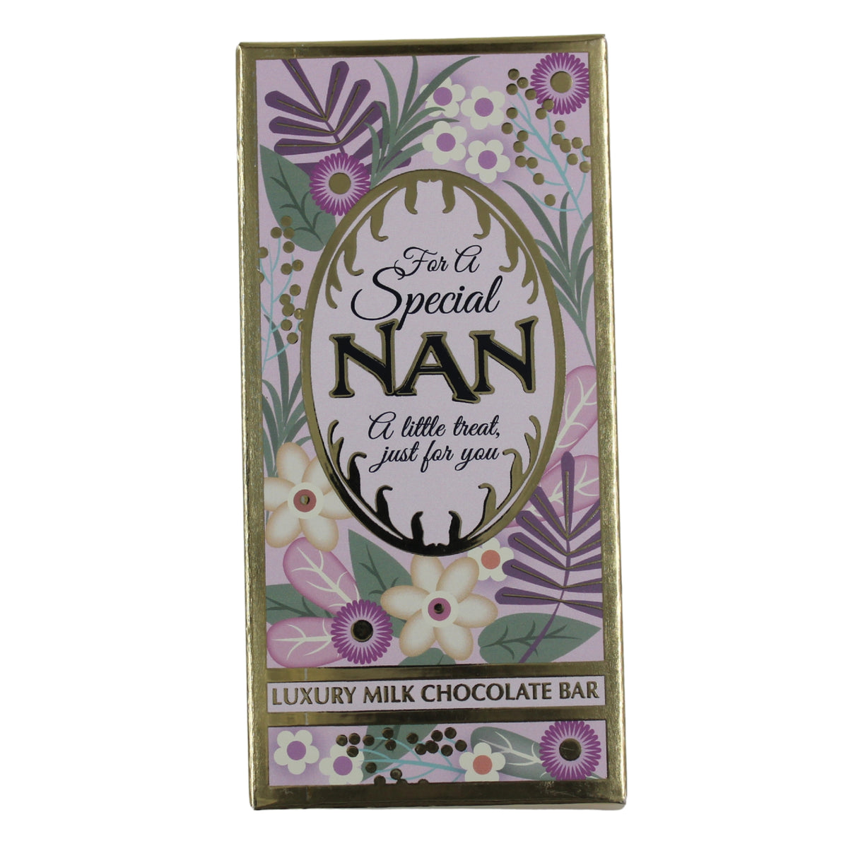 Luxury Milk Chocolate Greetings Bar - Nan