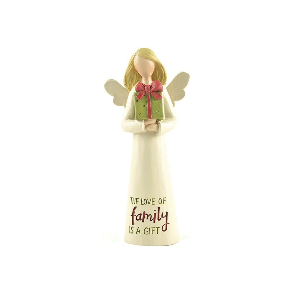 Feather & Grace Angel Figurine - Family (Gift)