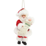 Possible Dreams Santa Hanging Ornament - Till You're Jolly