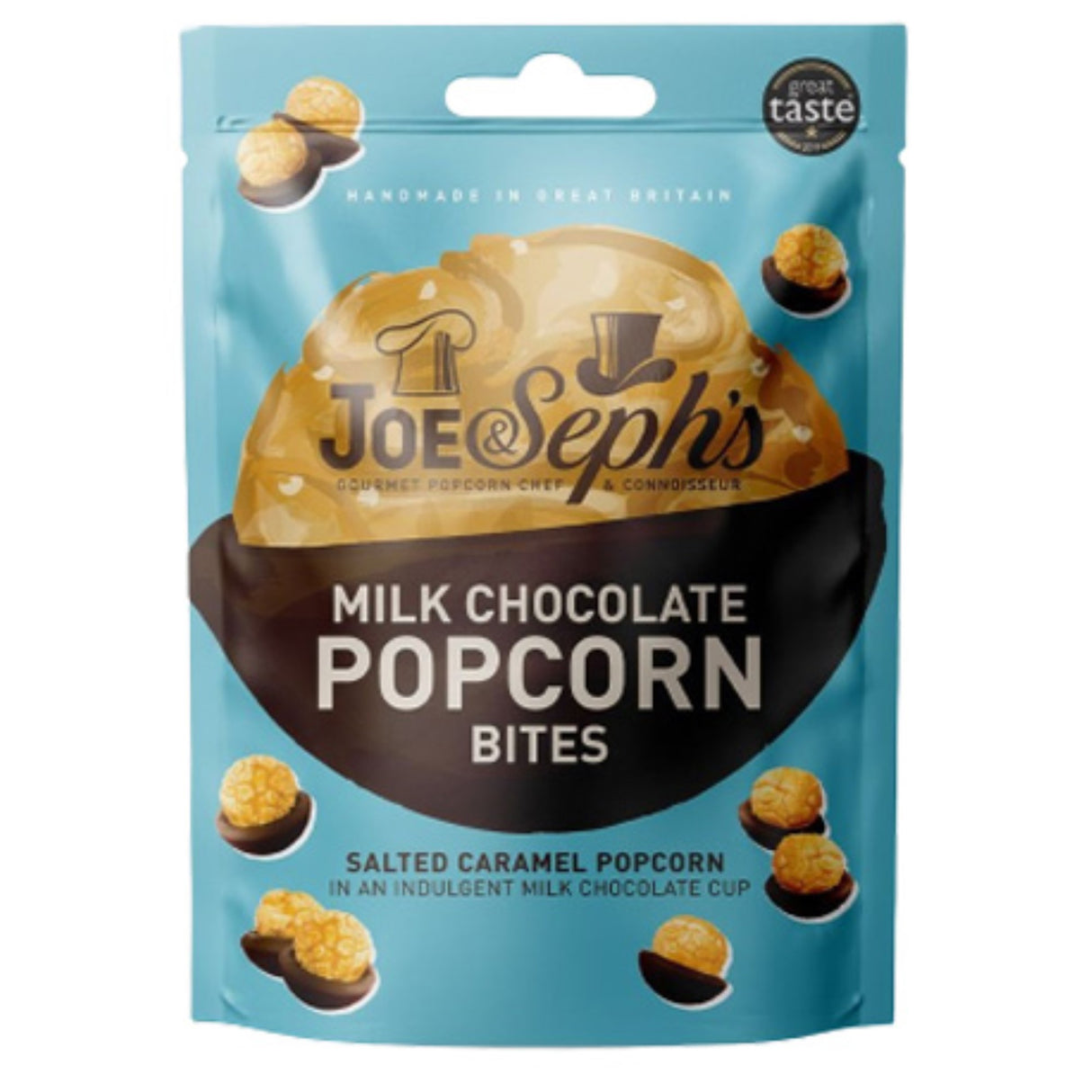 Joe & Seph's Popcorn Bites Impulse Pack 27g - Milk Chocolate 