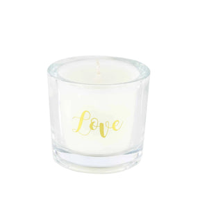 Ashleigh & Burwood Gold Lettering Say It With Scent Candles Wish Love