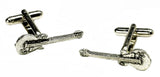 English Pewter Cufflinks - Guitar