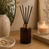 Woodside Home Living Autumn Reed Diffuser Vase - Autumn Brown