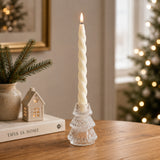 Small Christmas Tree Candle Holders - Various Colours