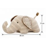 Fabric Doorstop 38cm - Elephant