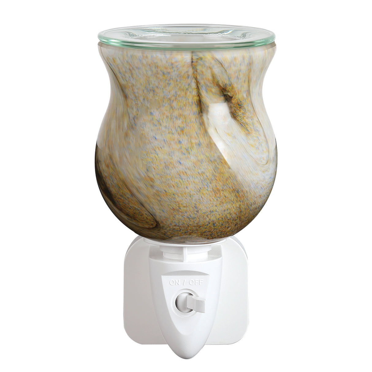 Aroma Electric Wax Melt Burner Plug In Swirl Design - Various Colours
