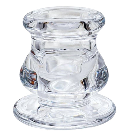 Woodside Home Living Clear Glass Candlestick Holders - Various Sets