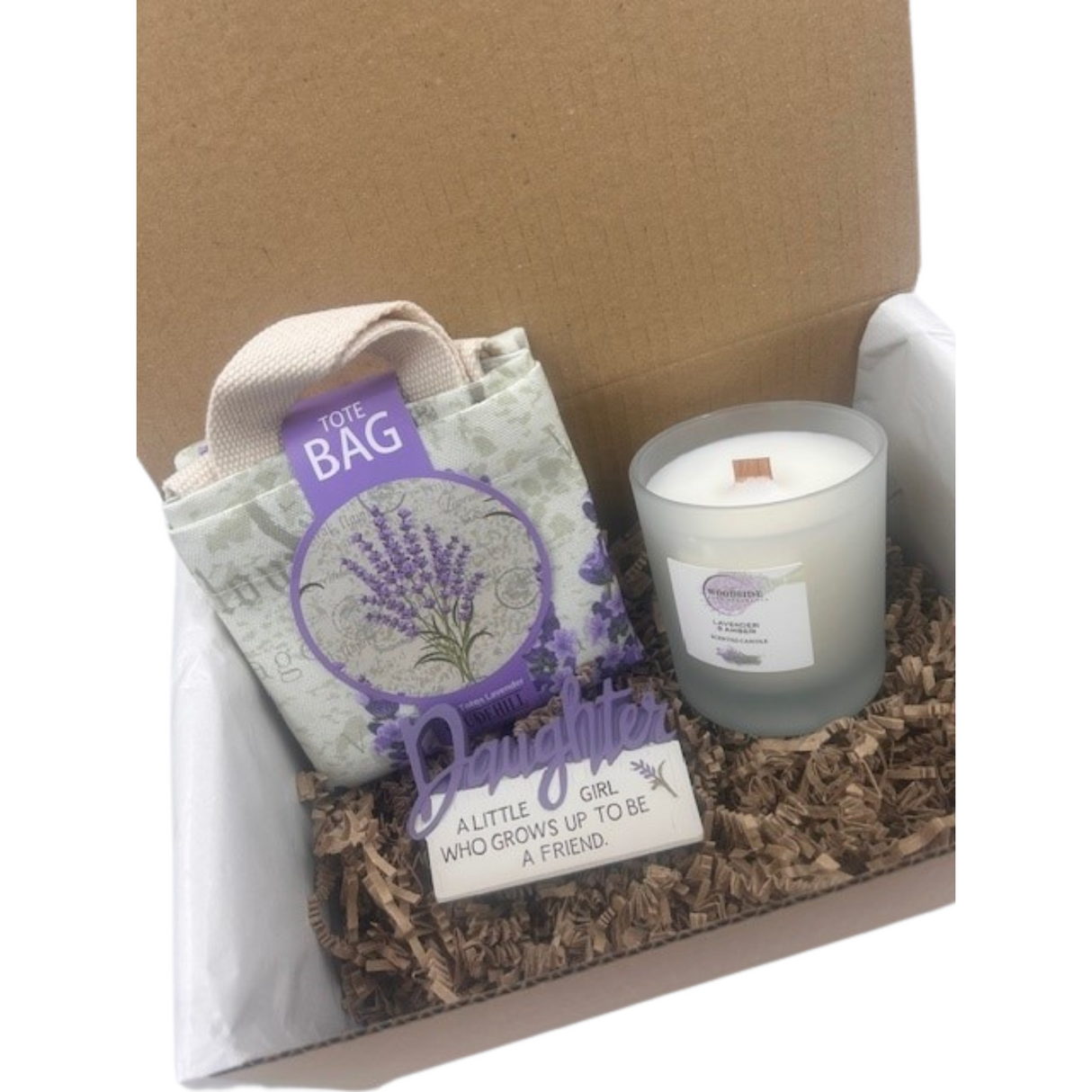 Daughter - Lavender Home Fragrance Candle Treat Box Hamper