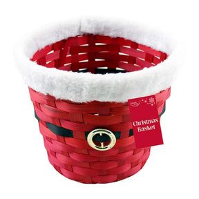 Red Christmas Hamper Basket