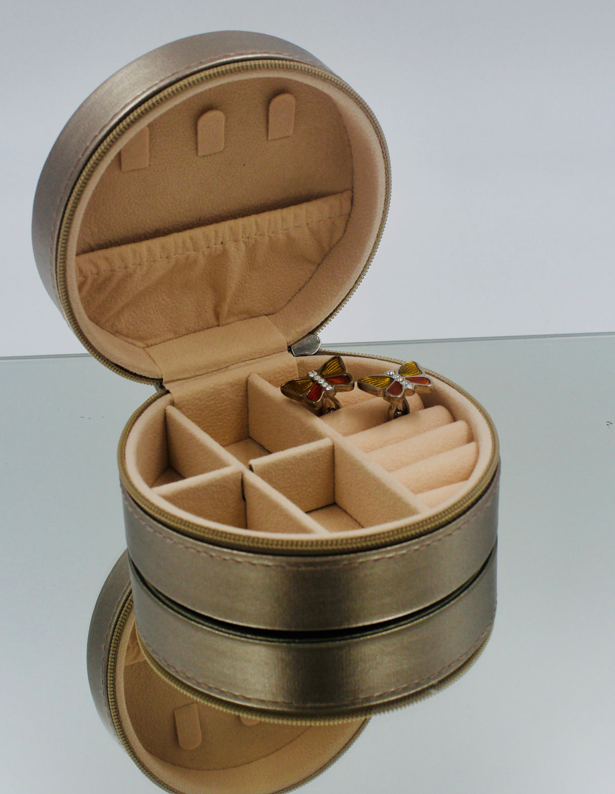 Krystina's Collection - Round Shaped Jewellery Box