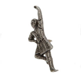 English Pewter Tie Pin or Lapel Badge - Scottish Dancer