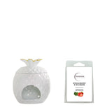 Woodside Home Living Pineapple Shaped Wax Melt Burner With Free Wax Melt