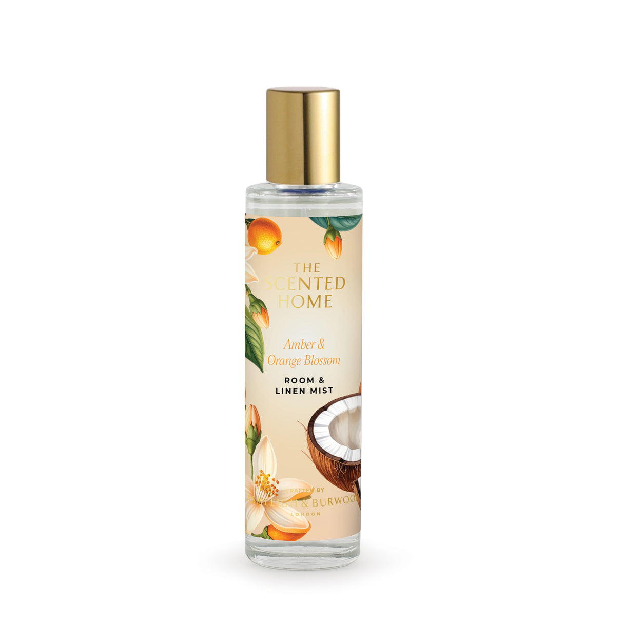 Ashleigh & Burwood New Scented Home Room & Linen Spray 100ml - Amber & Orange Blossom