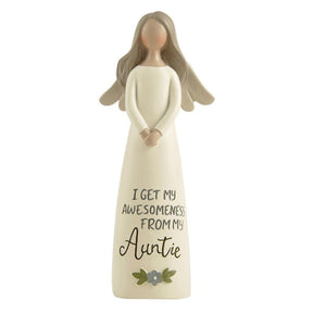 Feather & Grace Angel Figurine - Auntie (Awesome)